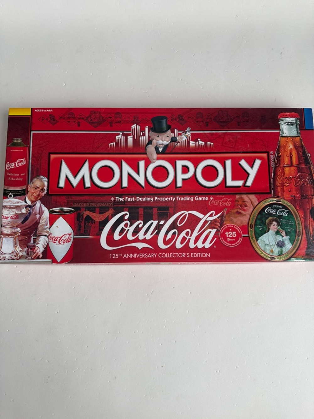 Coca-Cola Monopoly 125 Anniversary Collector's Game